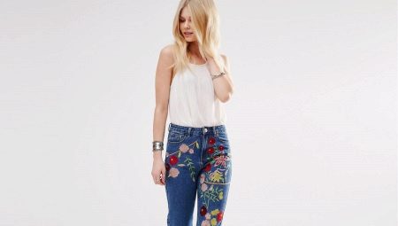Embroidered Jeans