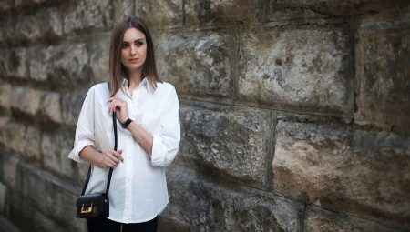 What to wear with a white women's shirt