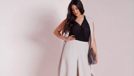 Skirt pants for obese women