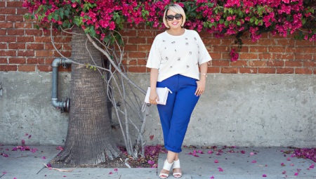 Women's summer trousers for overweight