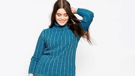 Large size women's turtlenecks