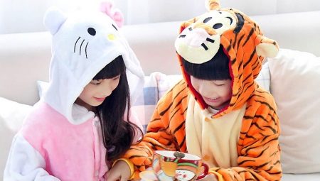 Children's terry pajamas