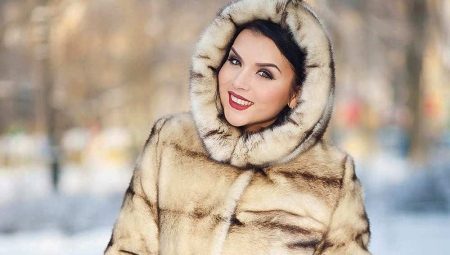 Mink fur coat