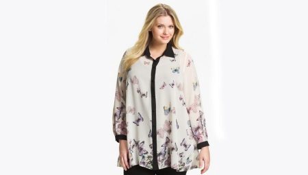 Chiffon tunics for full