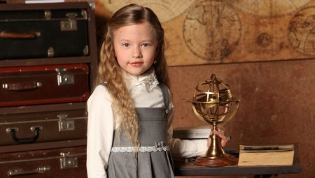 School sundresses for girls of 7 years