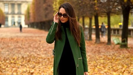 Green coat