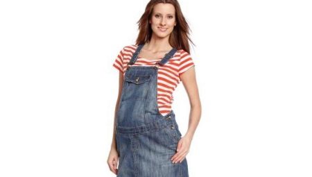 Maternity Denim Sundress