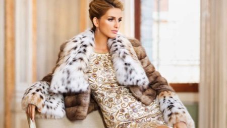 Cappotto di visone con un trotto