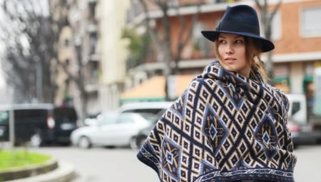 Poncho scarf