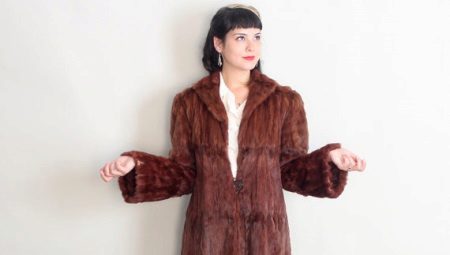 Squirrel fur coat