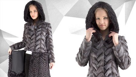 Transforming fur coat