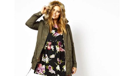 Parka da donna di grandi dimensioni