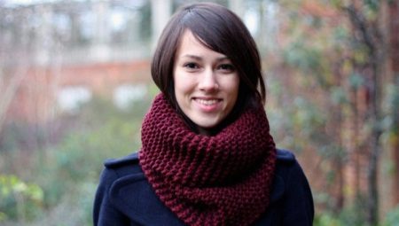 How to tie a scarf collar?