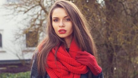 How to tie a scarf snood?