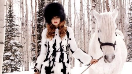 Women's fur hats