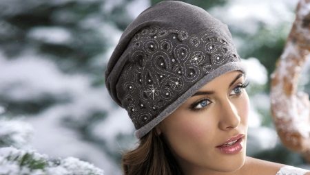 Hats with rhinestones