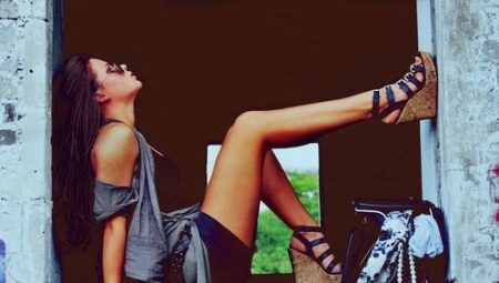 Summer platform sandals