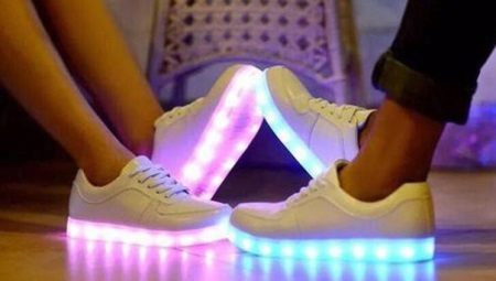 Luminous sneakers