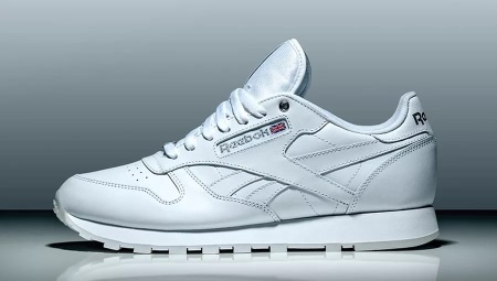 Women's White Reebok Sneakers
