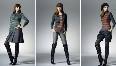 Lederstiefel für Damen