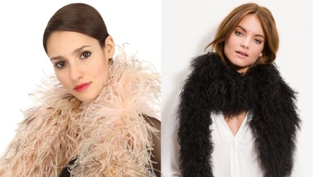 Boa - a spectacular feather scarf