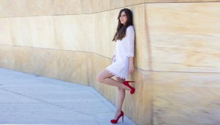 Platform shoes and stilettos