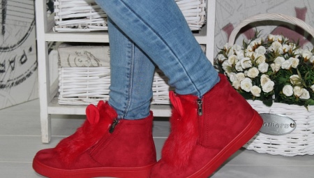 Boots with ears and fur