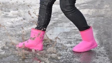 Rubber boots