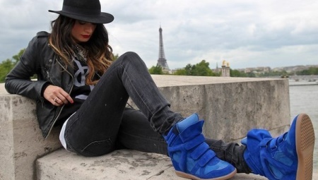 Blue boots