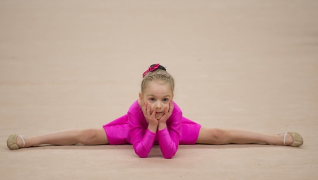 Saia de ginástica para meninas