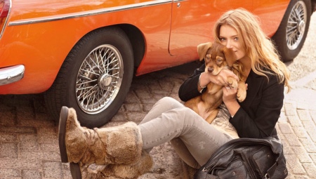 Mongolian high boots