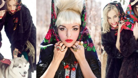 Clothing in Russian style