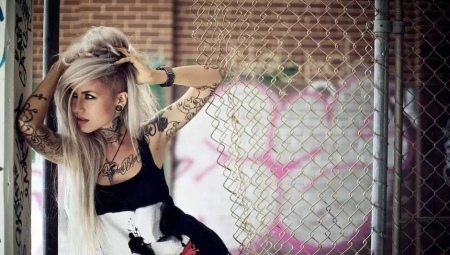 Punk style in clothes