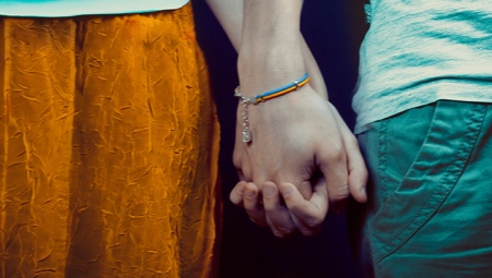 Gummiarmband mit Gold