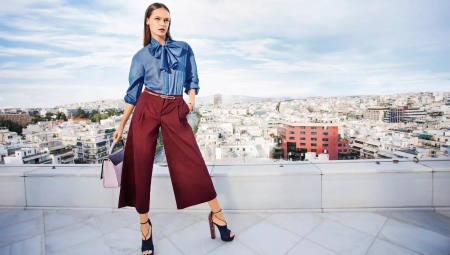 How to sew a skirt-trousers and what pattern to take as a basis?