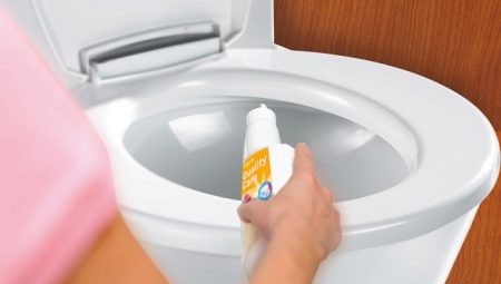 How to clean the toilet from limescale?