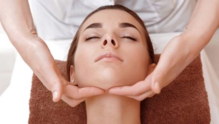 Technology for cosmetic facial massage