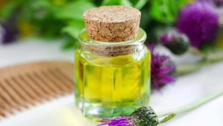 Burdock oil from hair loss: properties and features of application