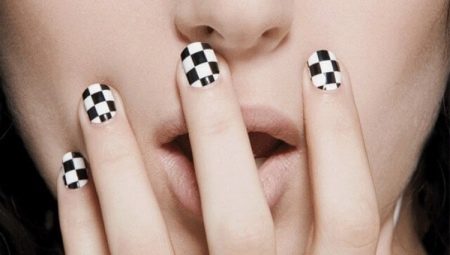 Graphic manicure design ideas