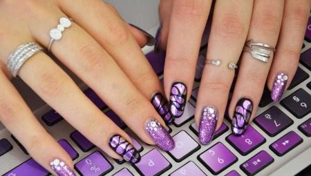 Design Ideas for Lilac Manicure