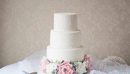 Pearl Wedding Cake Design Ideas