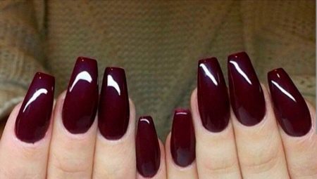 Exquisite Marsala Color Manicure Ideas