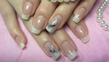 How to draw a beautiful dragonfly on nails?