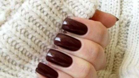 Brown manicure: design specifics and design tips