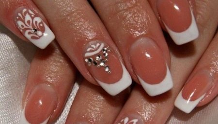 Beautiful french manicure