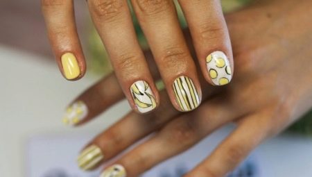 Banana manicure: ideas and design options