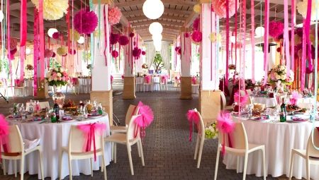 Do-it-yourself wedding hall decoration options