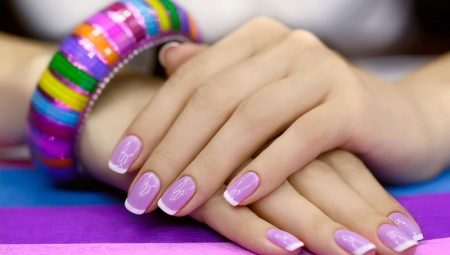 Manicure gommalacca francese: opzioni di design e sottigliezze della creazione a casa