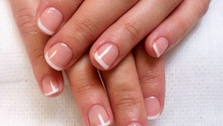French for short nails: options for classic and unusual design
