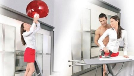 Ironing boards-ladders: features and tips for choosing